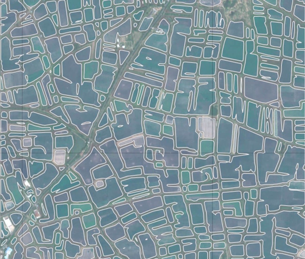 Field boundaries from a standard model: rounded, merged and missing fields